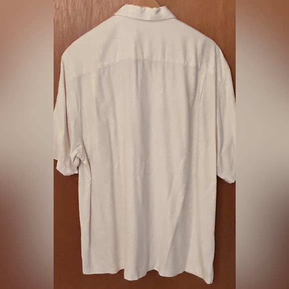 Tommy Bahama Men’s Silk Button Down Short Sleeve Shirt Size XL - Picture 2 of 6